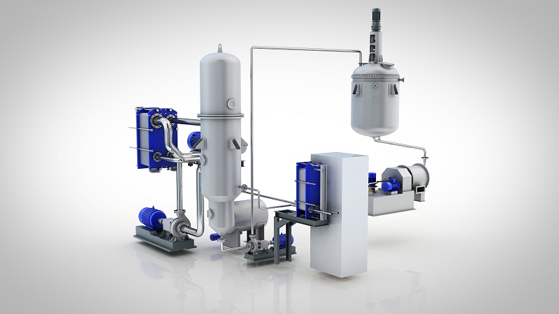 多效蒸發(fā)系統(tǒng)：清理管式降膜蒸發(fā)器的管垢