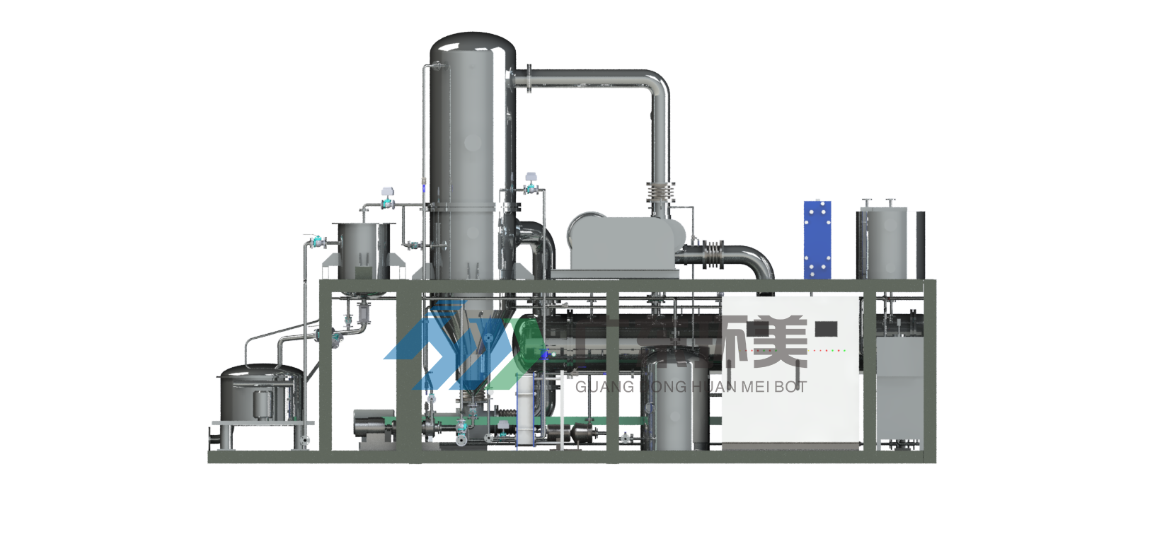 列管MVR蒸發(fā)器 列管MVR蒸發(fā)器